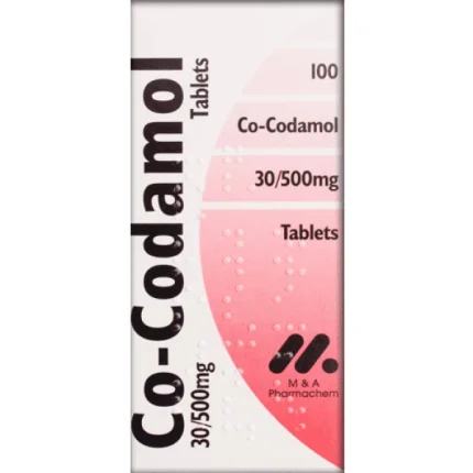 Buy Co-Codamol 30/500mg Tablets Online (UK to UK) Next Day Delivery Available