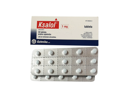 alprazolam (ksalol) 1 mg