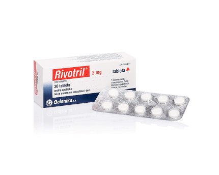 rivotril (clonazepam) 2 mg tablets